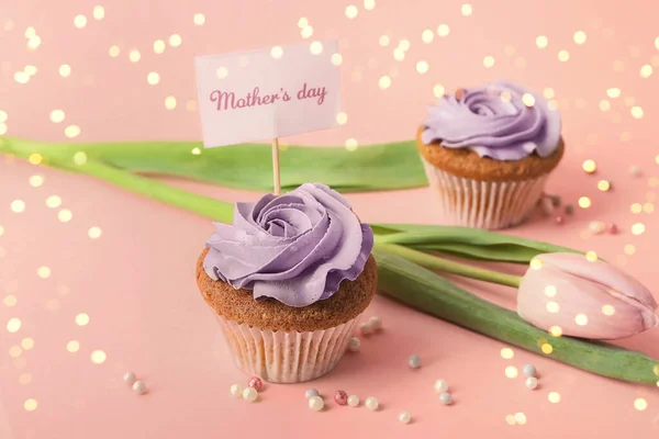 Beautiful greeting card for Mother's Day celebration — Stock Photo, Image