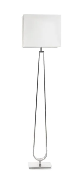 Stilvolle Lampe Auf Weißem Hintergrund — Stockfoto