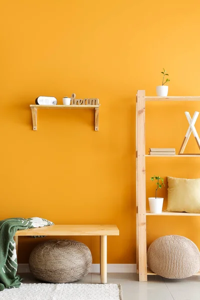Interior Modern Room Shelf Unit — Stock Photo, Image