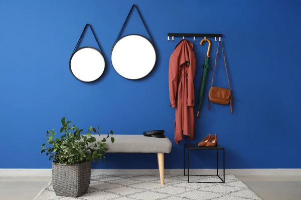 Interior Modern Hallway Mirrors — Stock Photo, Image