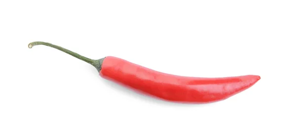 Hot Chili Pepper White Background — Stock Photo, Image