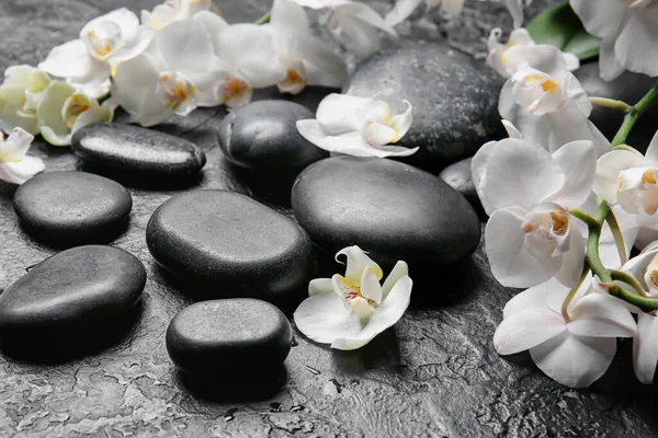 Beautiful Spa Composition Dark Background — Stock Photo, Image