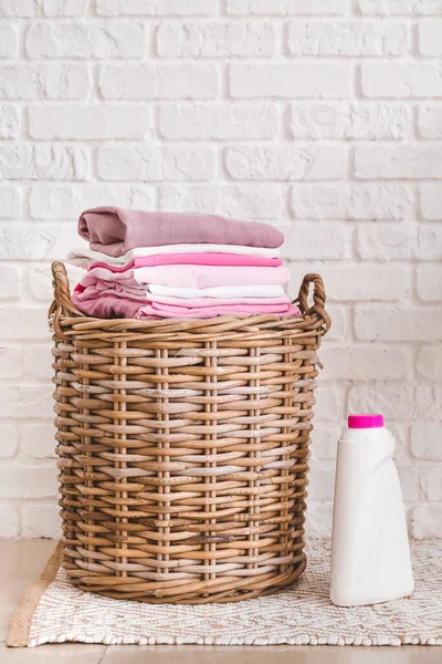Basket Laundry Room — Stock Photo, Image