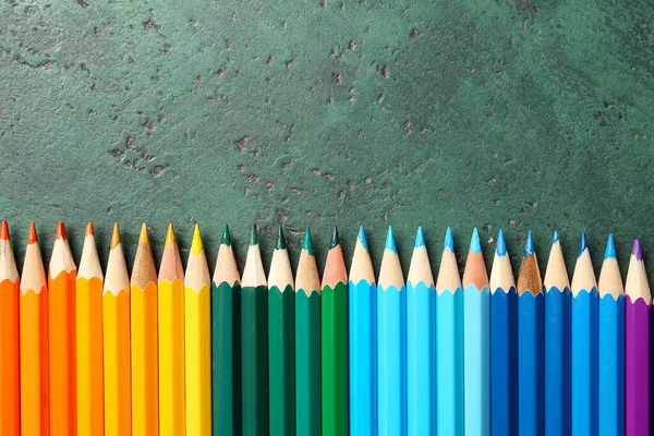 Set Pencils Color Background — Stock Photo, Image