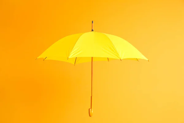 Guarda Chuva Elegante Fundo Cor — Fotografia de Stock