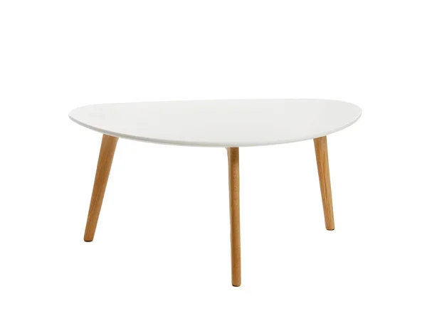 白を基調としたおしゃれなテーブル — ストック写真