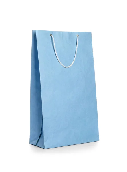 Paper Shopping Bag White Background — Stock Photo, Image