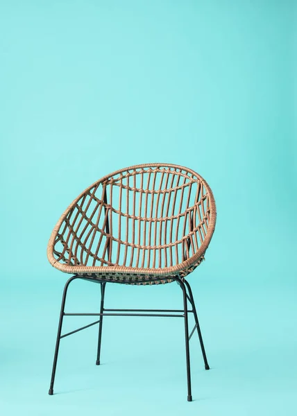 Stylish Chair Color Background — Stock Photo, Image