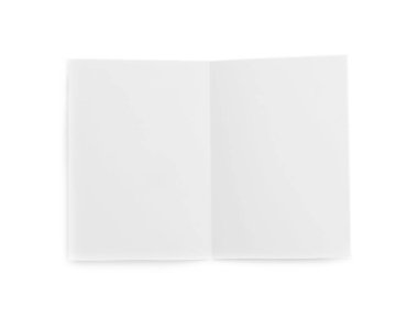 Beyaz arkaplanda boş kart