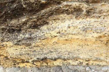 Arkaplan olarak kayanın dokusu