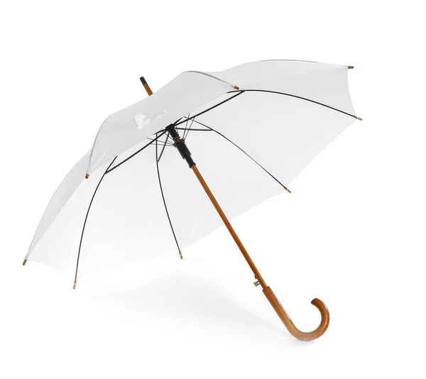 Stylish Umbrella White Background — Stock Photo, Image