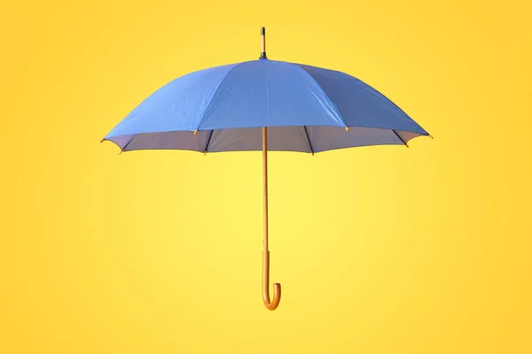 Parapluie Élégant Sur Fond Couleur — Photo