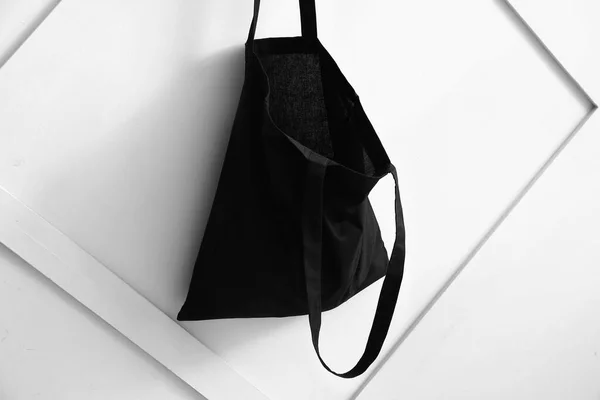 Eco Bag Hanging Wall Room — Stock Photo, Image