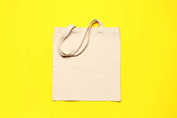 Eco Bag Color Background — Stock Photo, Image