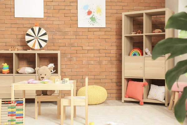Interior Modern Room Kindergarten — Stock Photo, Image