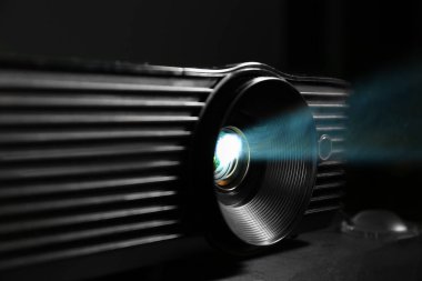 Masada modern video projektörü, yakın plan
