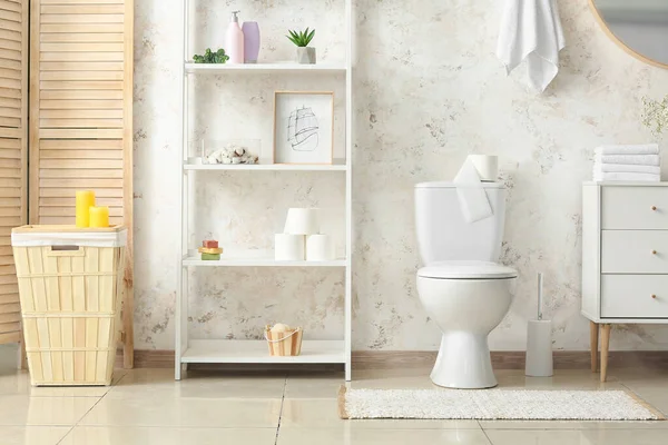 Interior Modern Clean Restroom — Stock Photo, Image