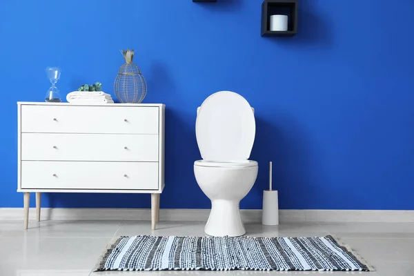 Interior Modern Clean Bathroom — Stock Photo, Image