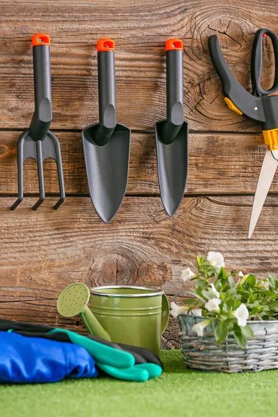 Composition Supplies Gardening Plant — Stock Photo, Image