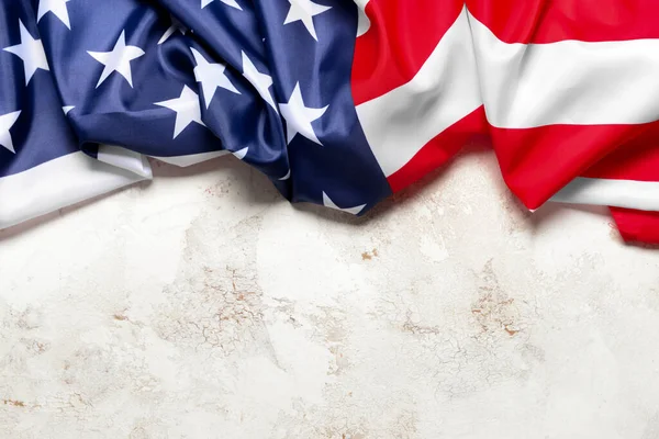 Usa Flag Light Background — Stock Photo, Image