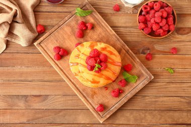 Masada böğürtlenli krep