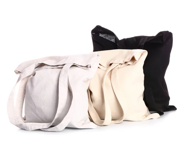 Eco Bags White Background — Stock Photo, Image