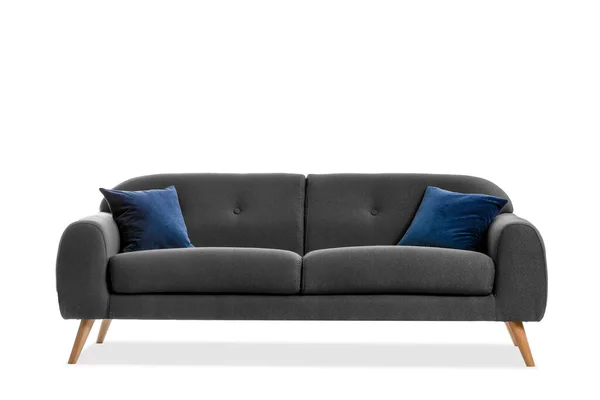 Modernes Sofa Auf Weißem Hintergrund — Stockfoto