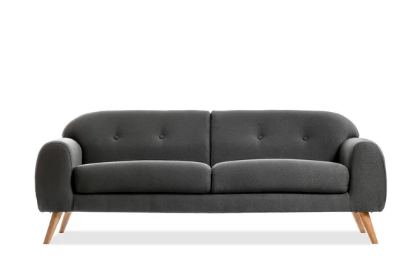 Modernes Sofa Auf Weißem Hintergrund — Stockfoto