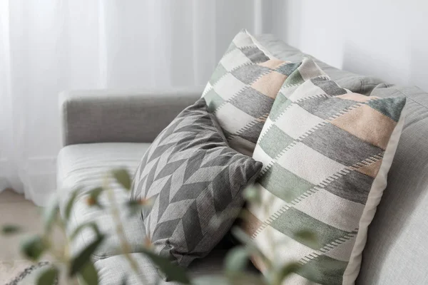 Comfortable Sofa Modern Room — Stock Photo, Image