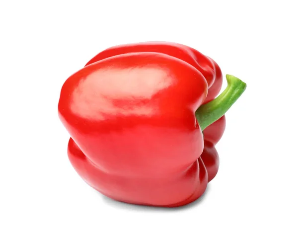 Pimiento Rojo Sobre Fondo Blanco —  Fotos de Stock