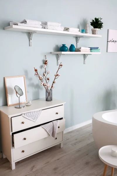 Stylish Interior Modern Bathroom — Stock Photo, Image