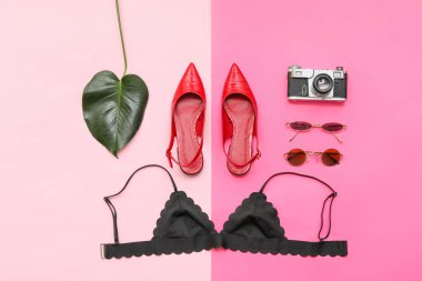 Renkli plaj aksesuarları