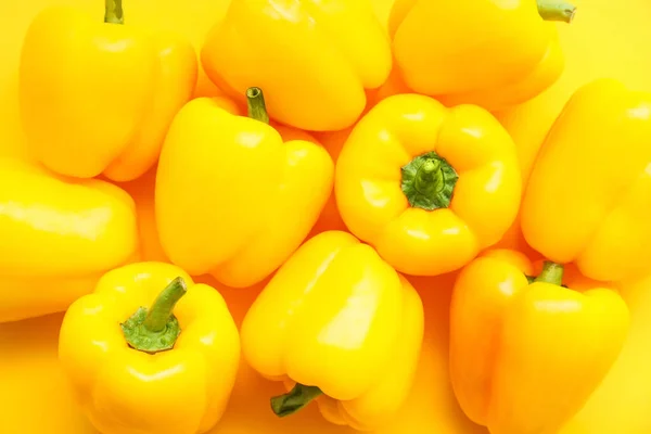 Yellow Bell Pepper Background — Stock Photo, Image