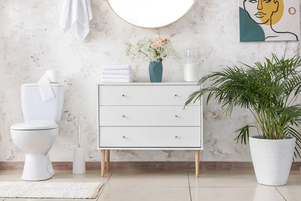 Interior Modern Clean Restroom — Stock Photo, Image