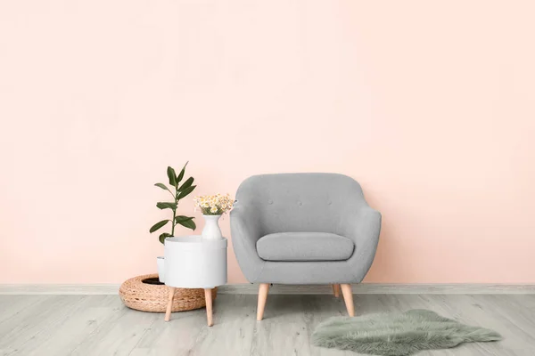 Interior Modern Room Armchair — Stock Photo, Image