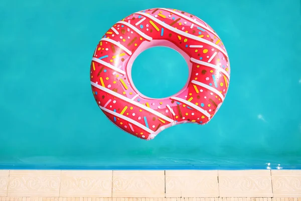 Inflatable Ring Swimming Pool — Stock Photo, Image