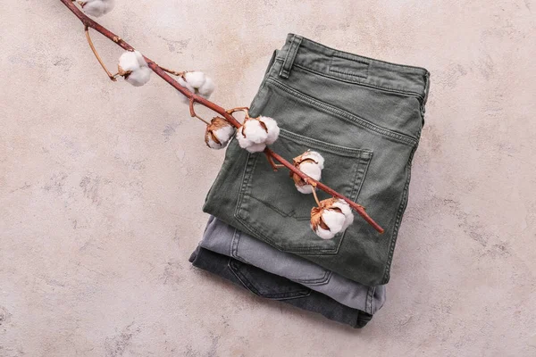 Cotton Pants Light Background — Stock Photo, Image