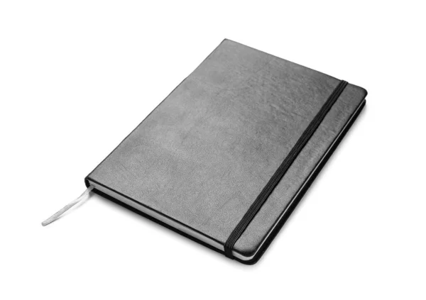 Stylish Notebook White Background — Stock Photo, Image