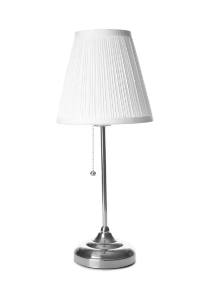 Lampe Élégante Sur Fond Blanc — Photo