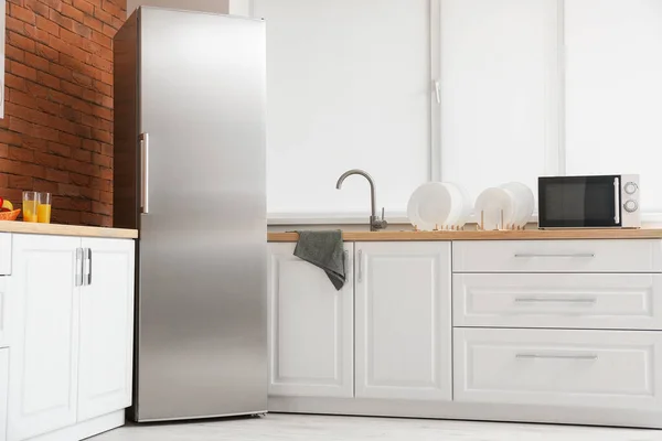 Interior Kitchen Modern Appliances — Stock Photo, Image