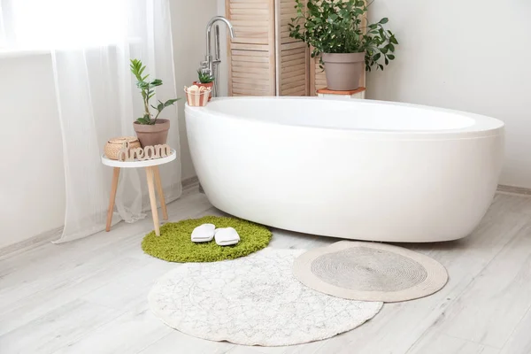 Intérieur Élégant Salle Bain Moderne — Photo