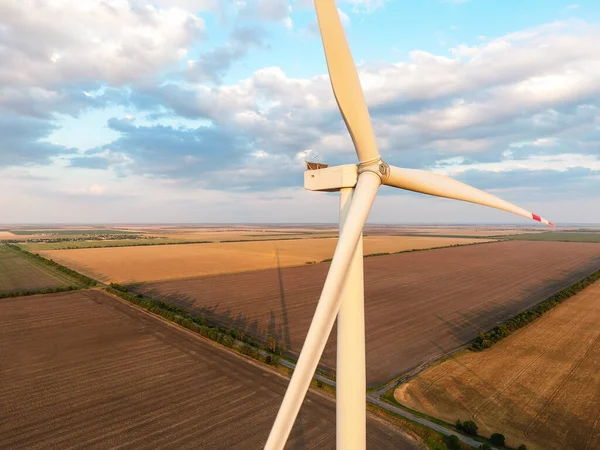 Windmühle Für Strom Auf Dem Land — Stockfoto