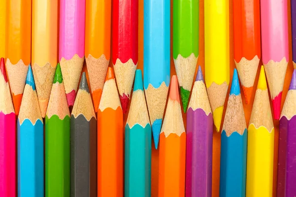 Ordinary Pencils Background — Stock Photo, Image