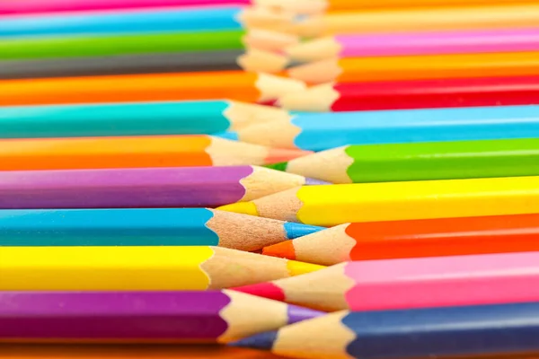 Ordinary Pencils Background — Stock Photo, Image