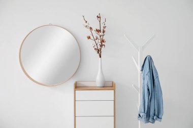 Güzel, şık bir koridorun içi.