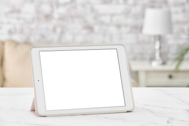 Odadaki modern tablet bilgisayar