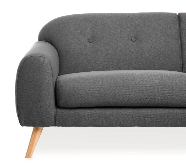 Modernes Sofa Auf Weißem Hintergrund — Stockfoto