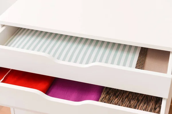 Modern Chest Drawers Room Closeup — Stock Photo, Image