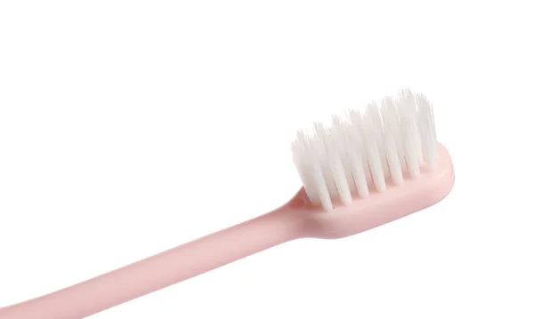 Tooth Brush White Background Closeup — Stock Photo, Image