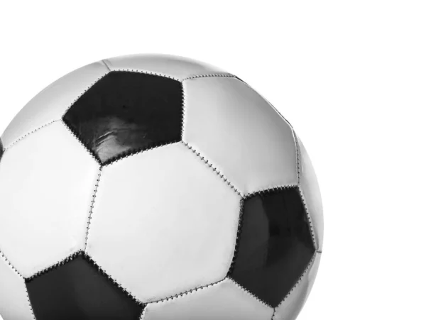 Piłka Nożna Białym Tle — Zdjęcie stockowe